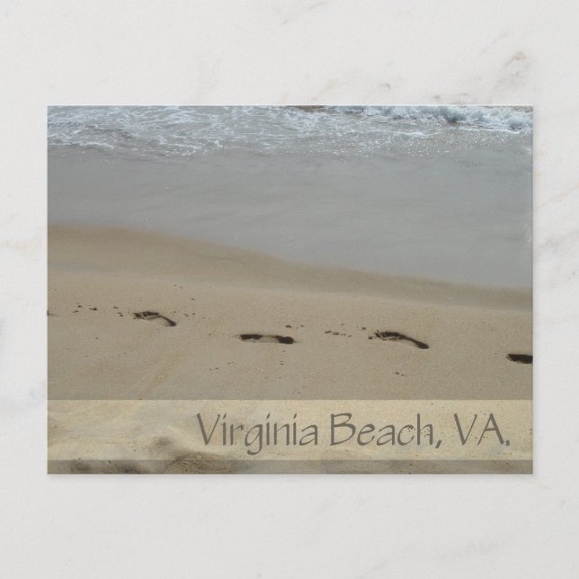 Virginia Beach, VA. Postal #7 (Anverso)