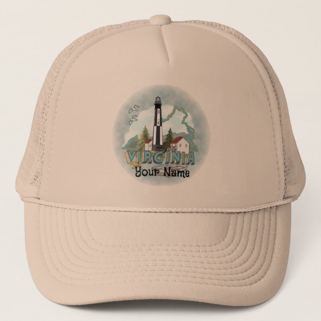 Virginia Lighthouse Gorra (Anverso)