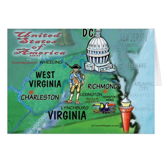 Virginia Occidental (Anverso (Horizontal))