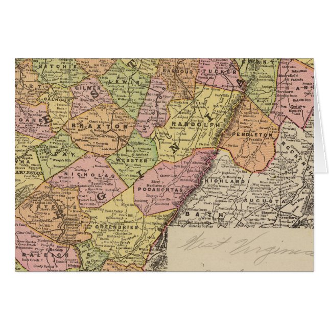 Virginia Occidental (Anverso (Horizontal))