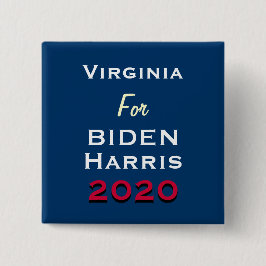 Virginia Para El Botón De Campaña BIDEN HARRIS 202