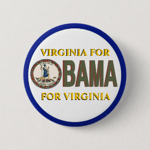 VIRGINIA PARA el botón de OBAMA