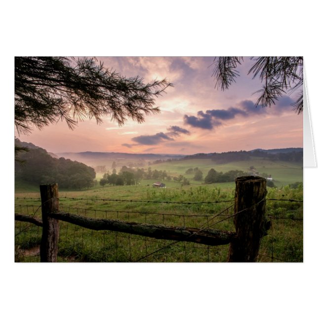 Virginia Sunset (Anverso (Horizontal))