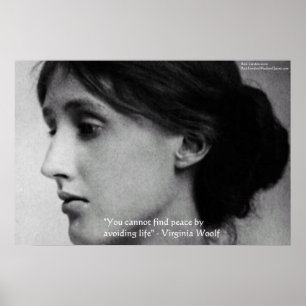 Virginia Woolf, Posters de citas de sabiduría para
