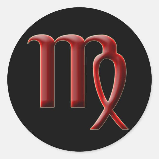 Virgo #2 Pegatina (Anverso)