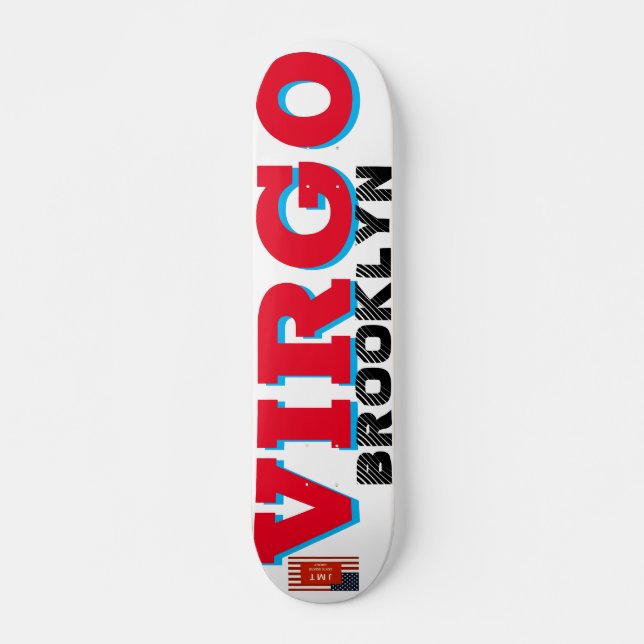 VIRGO BROOKLYN 7 3/4" cubierta para skateboard (Anverso )