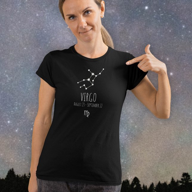Virgo | Camiseta personalizada de constelación zod (Subido por el creador)