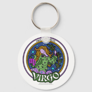 Virgo de NP 2,25" llavero básico del botón