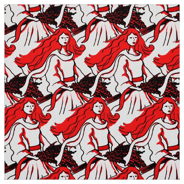 Virgo la tela del patrón de arte zodiaco de Maiden (Retal)