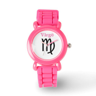 Virgo Signo del Zodiaco. Relojes para niños.