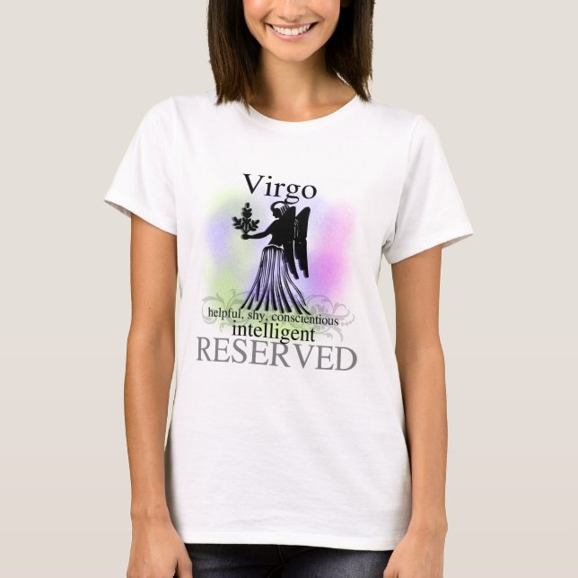 Virgo sobre usted camisetas (Anverso)