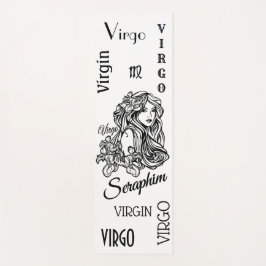 Virgo Zodiac Yoga Mat personalizado