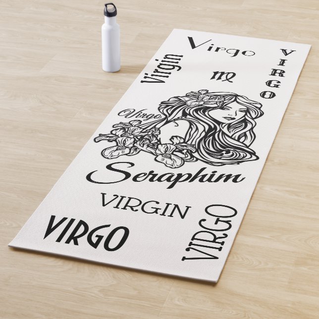 Virgo Zodiac Yoga Mat personalizado (In situ)
