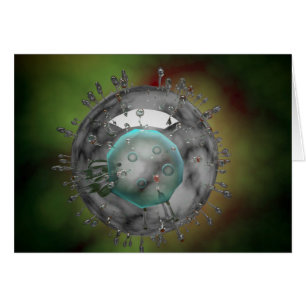 Virus de la gripe, aspecto vidrioso