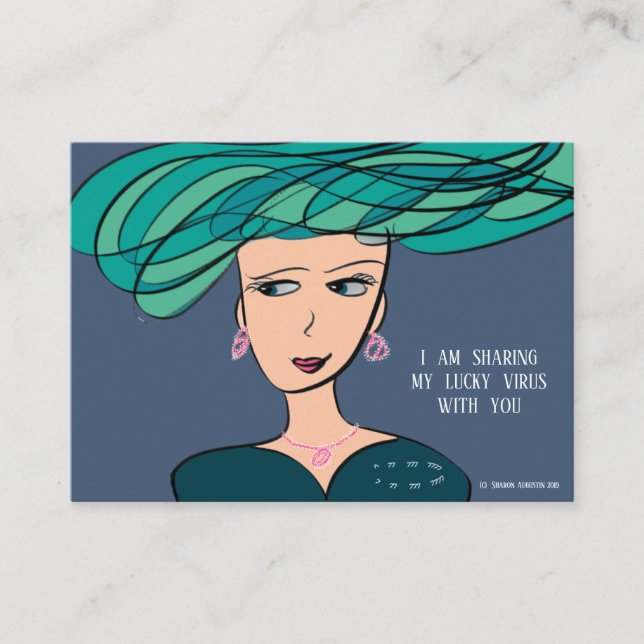 VIRUS DE SUERTE - TARJETAS DE EMBAJADOR (Anverso)