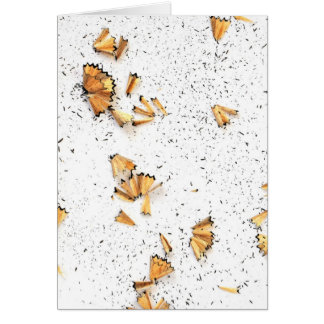 virutas del lápiz del grafito