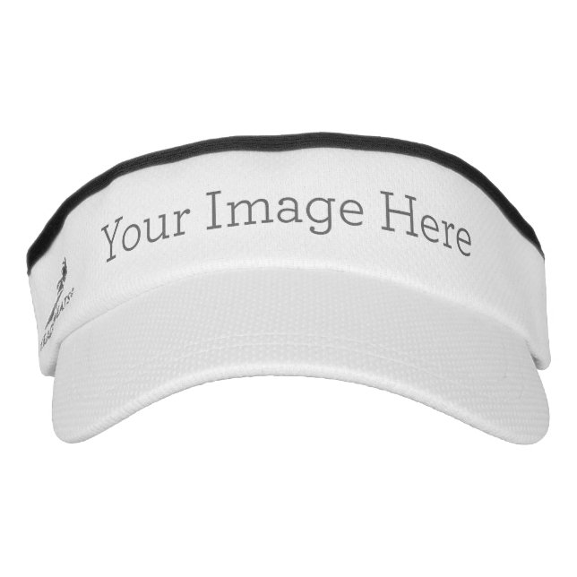 Visera personalizada, Punto, Blanco (Anverso)