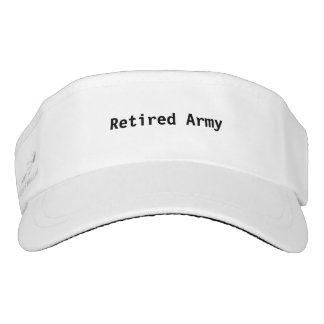 Visera Ejército retirado