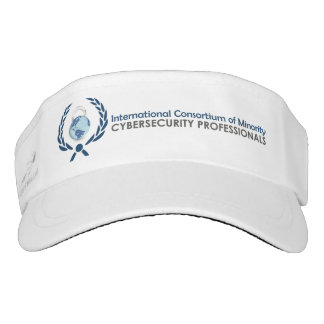 Visera Visera de ICMCP Logo'd, blanco