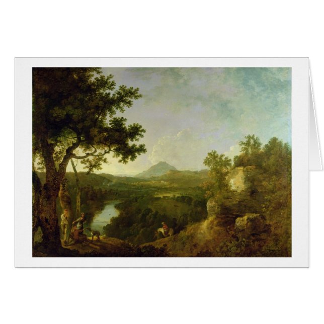 Visión cerca de Wynnstay, Seat de sir Watkin (Anverso (Horizontal))
