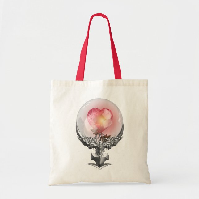 Visión De Amor Para Su Bolsa De Tote (Frente)