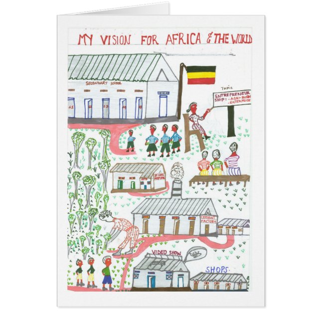 Vision de Moureen para África y el mundo (Frente)