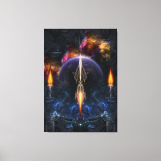 Visión Del Arte Fractal De Vuelo Impresión De Lien