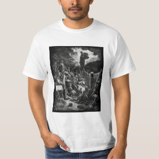 Vision del valle de la camiseta seca de los huesos