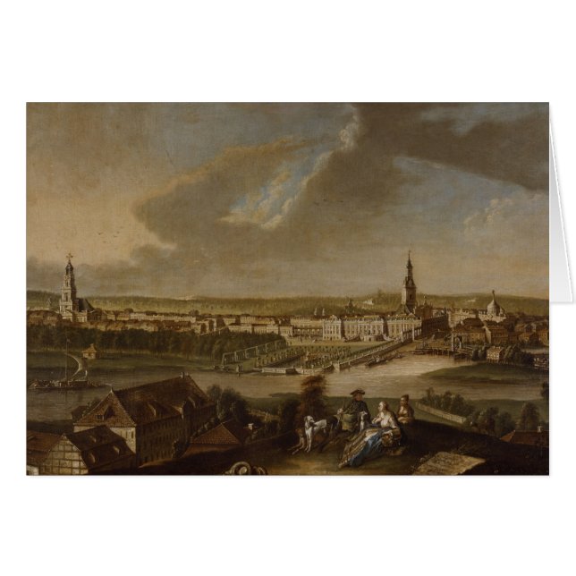 Visión sobre Potsdam de Brauhausberg, 1772 (Anverso (Horizontal))