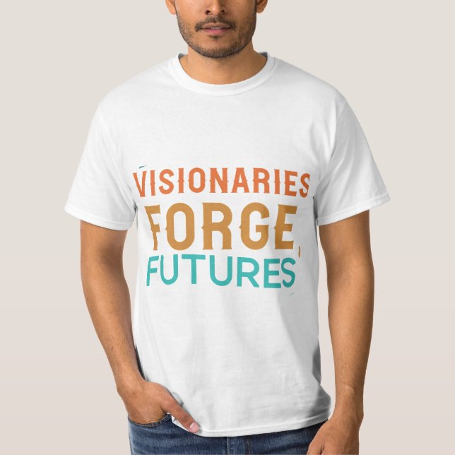 Visionarios forjan camiseta de futuros (Anverso)