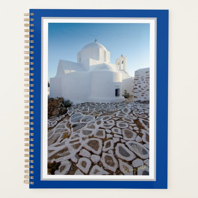 Visiones de Grecia: planificador "Camino a la Rect (Anverso)
