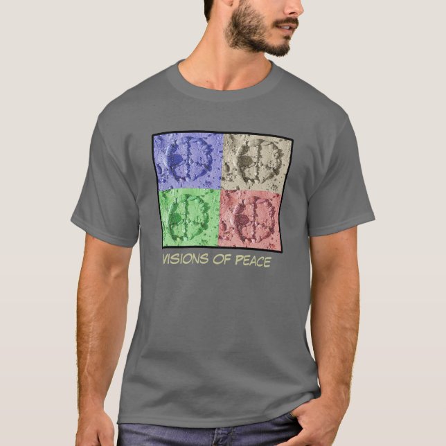 Visiones de la camiseta de la paz (Anverso)
