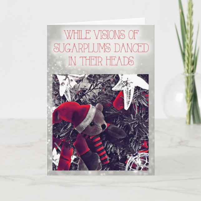 Visiones de la tarjeta del oso de peluche de los (Anverso)