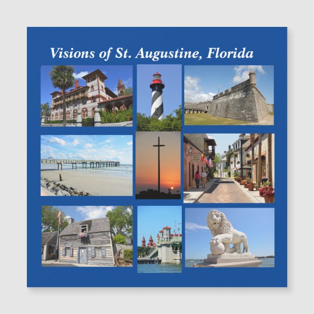 Visiones de San Agustín, Florida (Anverso)