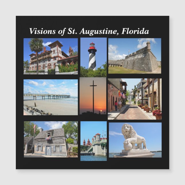 Visiones de San Agustín, Florida (Anverso)