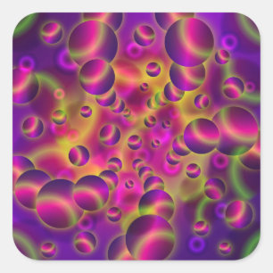 Visiones psicodélicas pegatinas