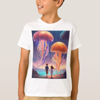 Visiones vívidas: Un diseño cautivador de camiseta