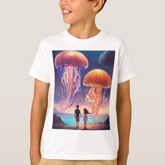 Visiones vívidas: Un diseño cautivador de camiseta (Anverso)