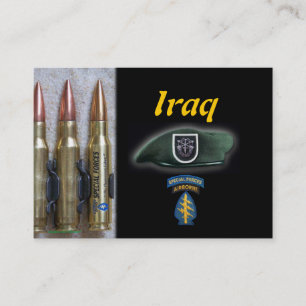 Visita 5ta tarjeta de comercio de Iraq de las fuerzas