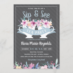 Visita a Sip y Ver Invitación a Baby Shower de Fie