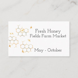 Visita Abejas y abejas con tarjeta de presentación de mie