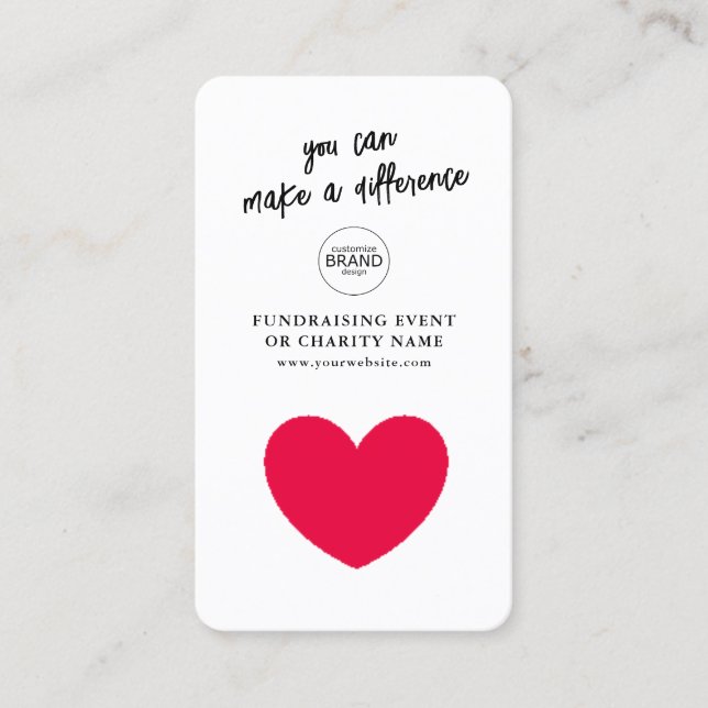 Visita Acto de recaudación de fondos - Tarjeta fotográfic (Anverso)