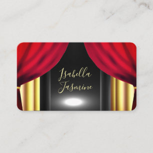 Visita Actriz actor influencer psíquica tarjeta de presen