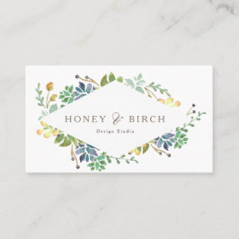 Visita Acuarela caprichosa | Tarjeta de presentación