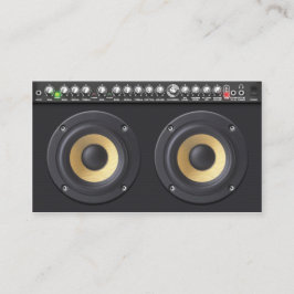 Visita Altavoces en voz alta de tarjeta de presentación d