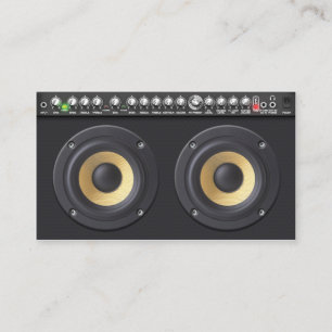 Visita Altavoces en voz alta de tarjeta de presentación d