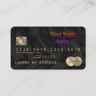 Visita Añadir el estilo de tarjeta de crédito del logotip