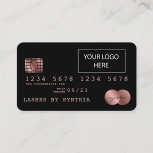 Visita Añadir el estilo de tarjeta de crédito del logotip