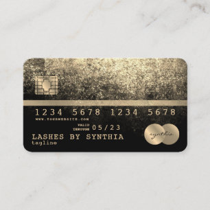 Visita Añadir su tarjeta de crédito con logotipo Gold y B