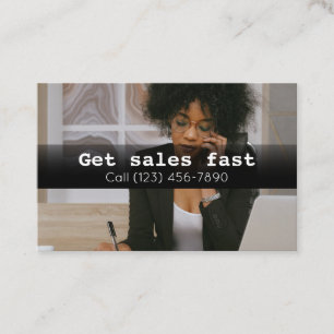 Visita Anunciar la tarjeta de presentación de la empresa 